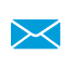Blue Envelope Icon